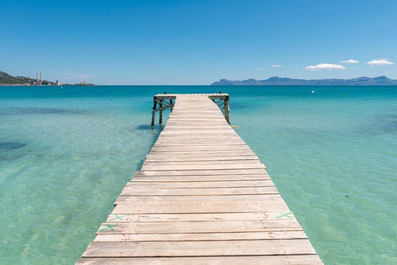 Bonito Y Relajante Apartamento En Puerto Alcudia Eksteriør billede